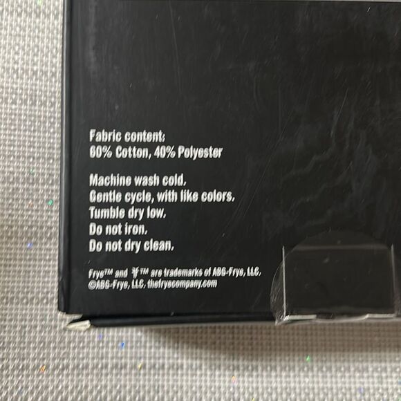 FRYE Black Gray White 4 Pack Short Sleeve Crewneck Cotton Blend Tee - Picture 9 of 11